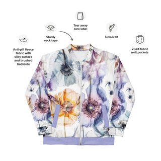 Already Regis Unisex Bomber Jacket details