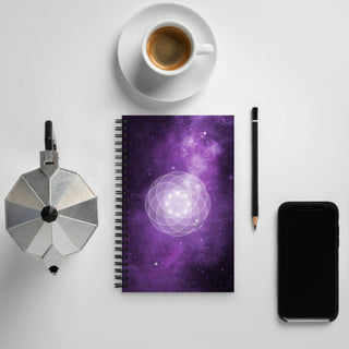 RUBY8WEAVER® Luminescent Spiral Notebook -  - - The Happy Channel Hub