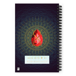 RUBY8WEAVER® Sea Sonal Spiral Notebook -  - - The Happy Channel Hub