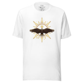 The Happy Channel® Eagle Sun Star Unisex T-Shirt - Apparel - - The Happy Channel Hub