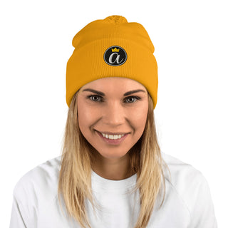 Already Regis® Crowned Pom-Pom Beanie -  - - The Happy Channel Hub