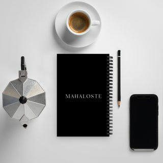 Mahaloste® Modern Spiral Notebook -  - - The Happy Channel Hub