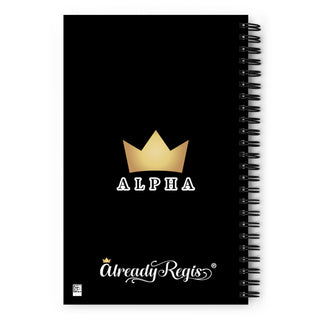 Already Regis® ALPHA Spiral Notebook -  - - The Happy Channel Hub