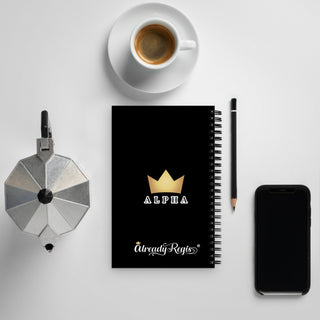 Already Regis® ALPHA Spiral Notebook -  - - The Happy Channel Hub