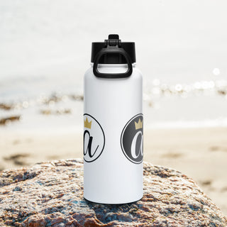 Already Regis® Crowned 32oz Stainless Steel Water Bottle -  - - The Happy Channel Hub