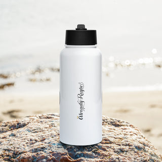 Already Regis® Crowned 32oz Stainless Steel Water Bottle -  - - The Happy Channel Hub