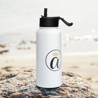 Already Regis® Crowned 32oz Stainless Steel Water Bottle -  - - The Happy Channel Hub