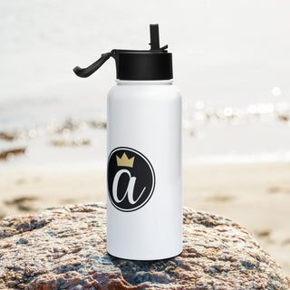 Already Regis® Crowned 32oz Stainless Steel Water Bottle -  - - The Happy Channel Hub