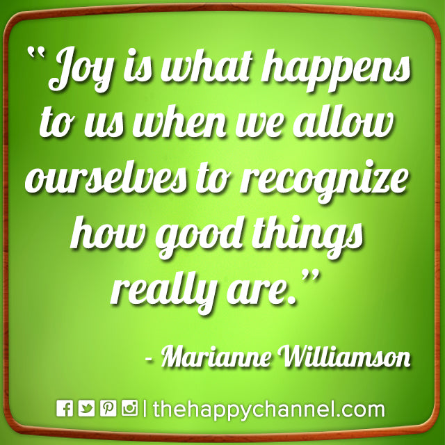 Joy & Good Things...