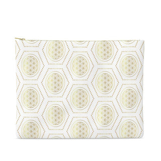 RUBY8WEAVER® Sweet Life White Leather Clutch - Leather Clutch Bag