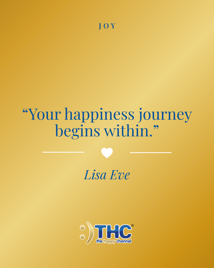 joy happiness begins within, quote by Lisa Eve