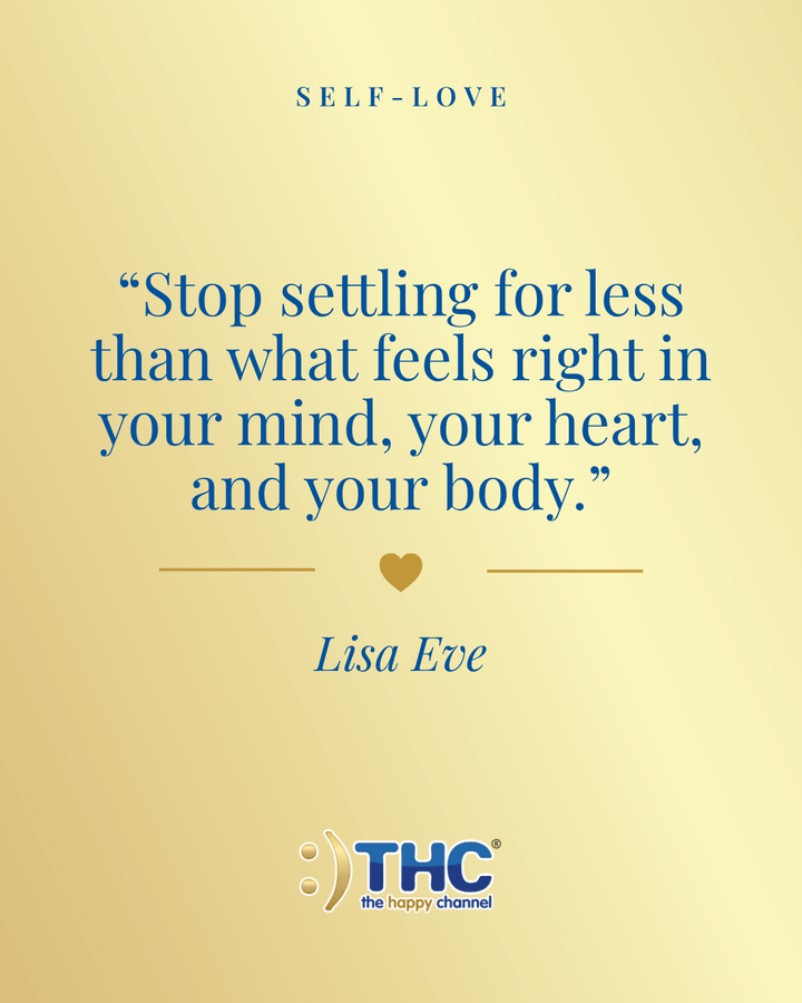 self love stop settling, quote by Lisa Eve