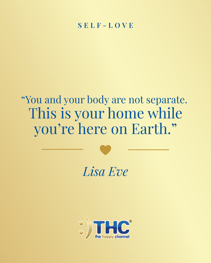 self love this is your home, quote by Lisa Eve