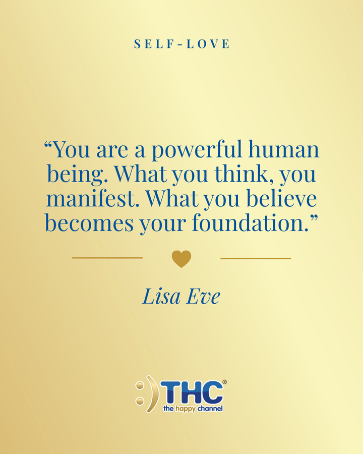 self love you are a powerful being, quote by Lisa Eve