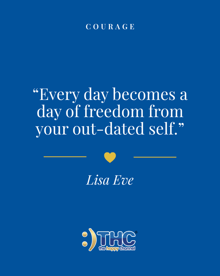 Courage Day Of Freedom, quote by Lisa Eve