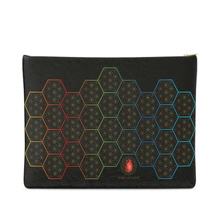 RUBY8WEAVER® Sweet Colors Designer Leather Clutch - Leather Clutch Bag - 