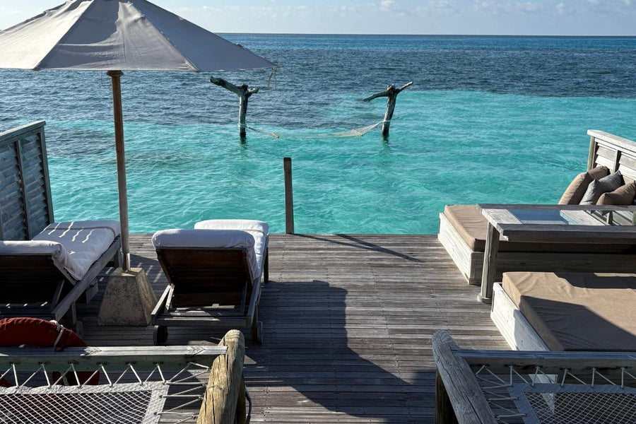 Gili Lankanfushi overwater villa deck
