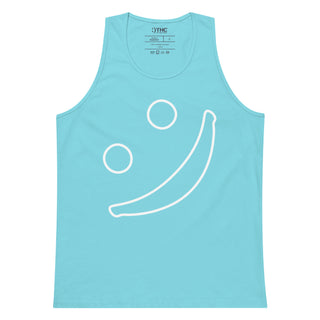 The Happy Channel® Smile Men’s Tank in Pacific Blue