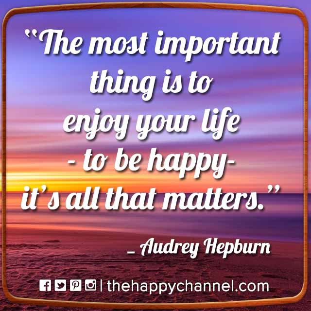 The Most Important Thing…