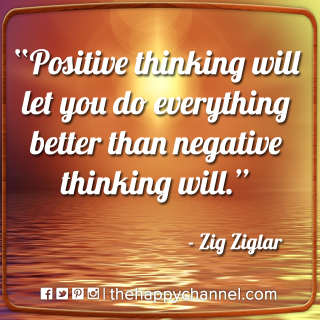 Positive Thinking…