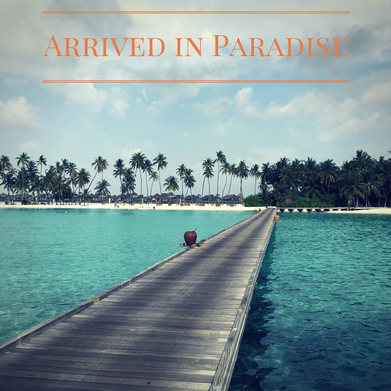 Arrived at Gili Lankanfushi - PARADISE!
