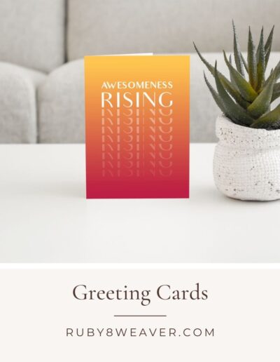 Ruby8Weaver.com Greeting Cards